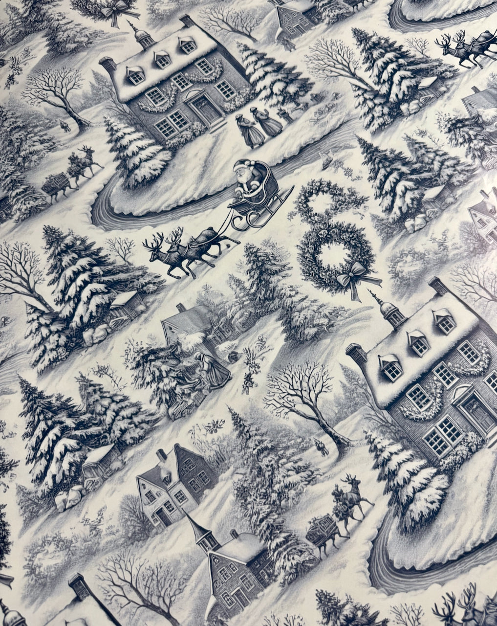 Holiday Hamlet Toile