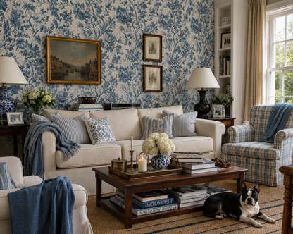 The Blue Engraving