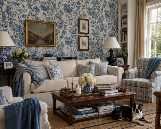 The Blue Engraving