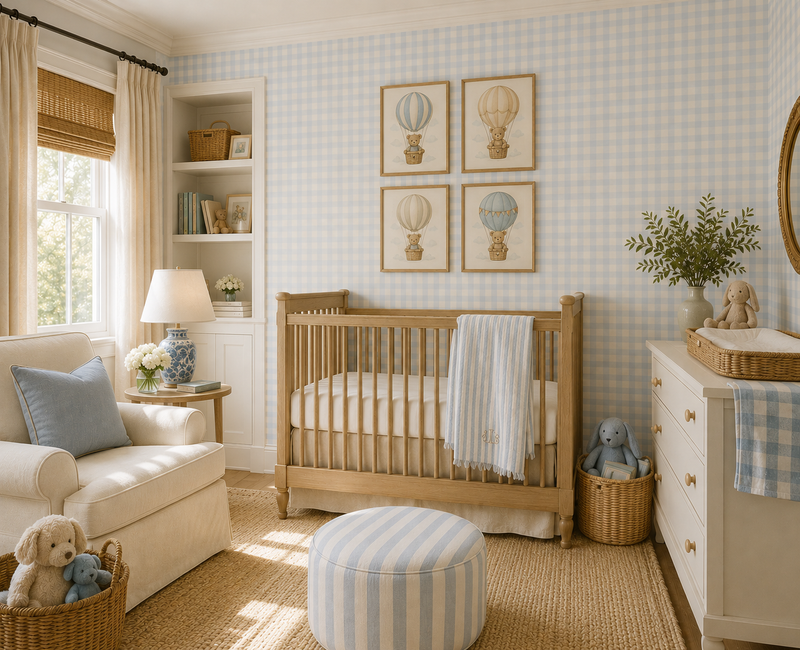 Nursery Gingham