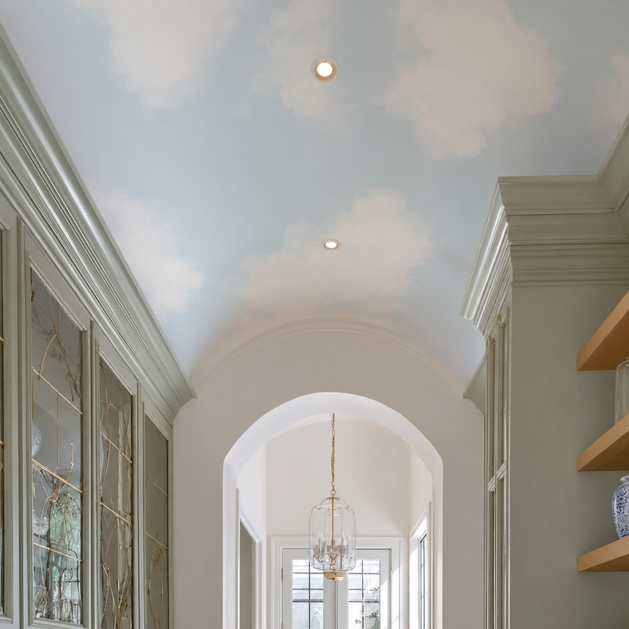 Ceiling Accent Wall