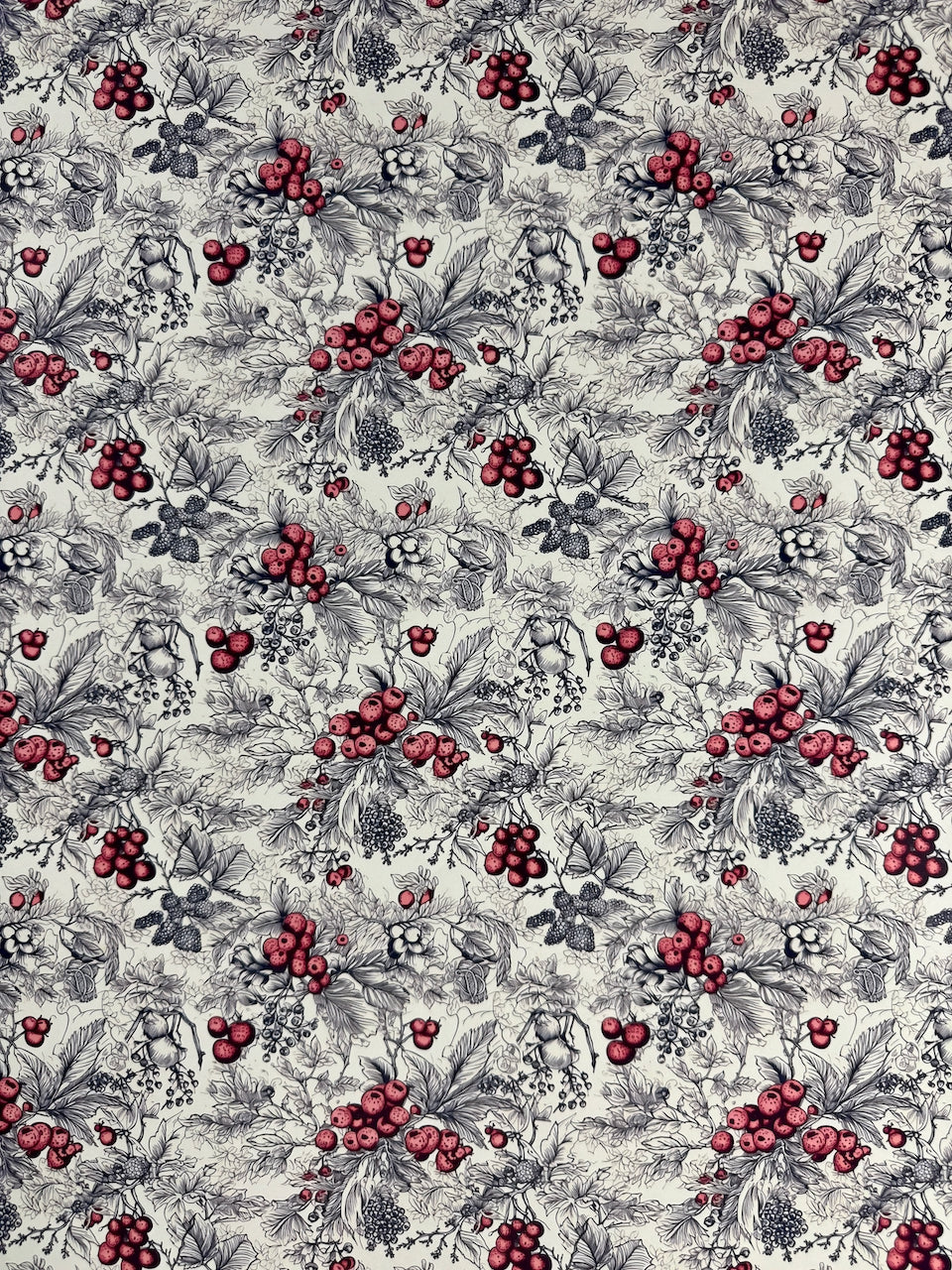 Winter Berry Toile