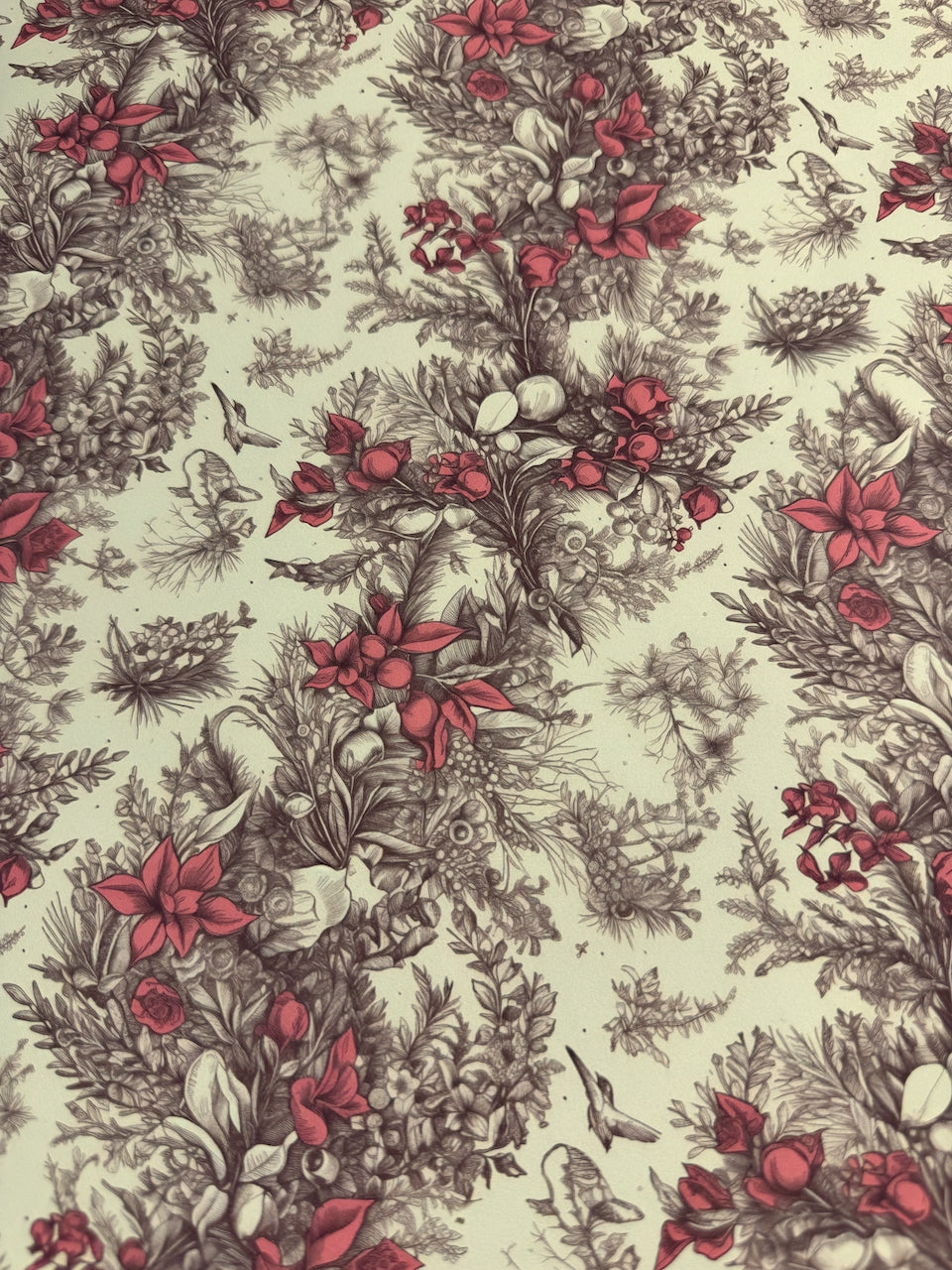 Winter Wreath Toile