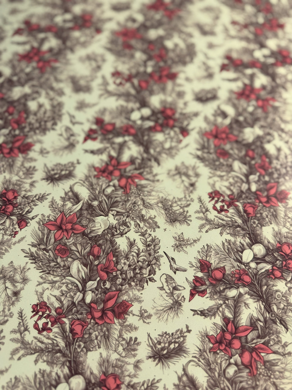 Winter Wreath Toile