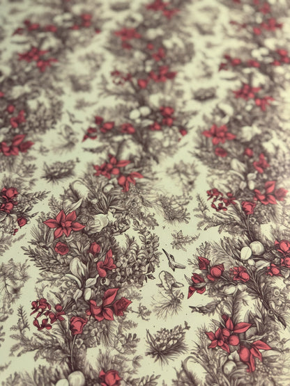 Winter Wreath Toile