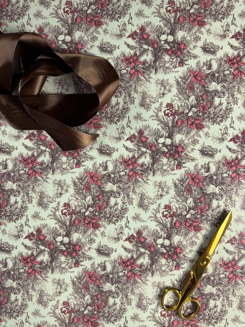 Winter Wreath Toile