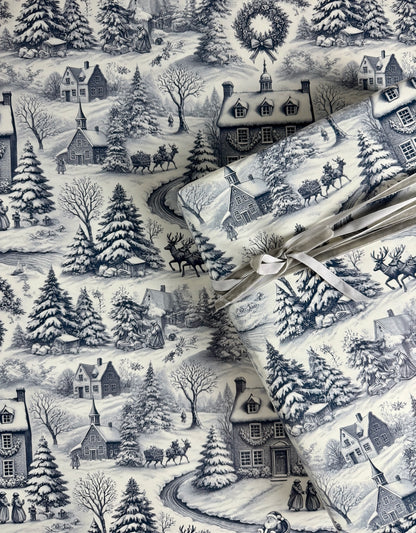 Holiday Hamlet Toile