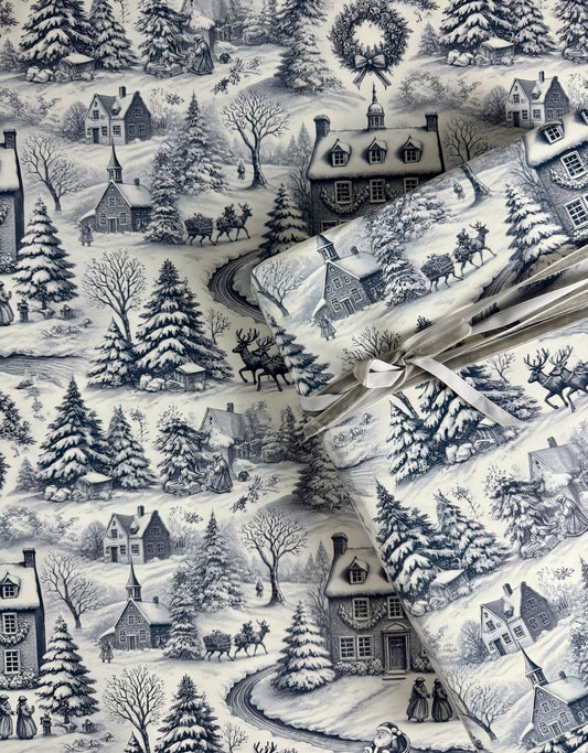 Holiday Hamlet Toile