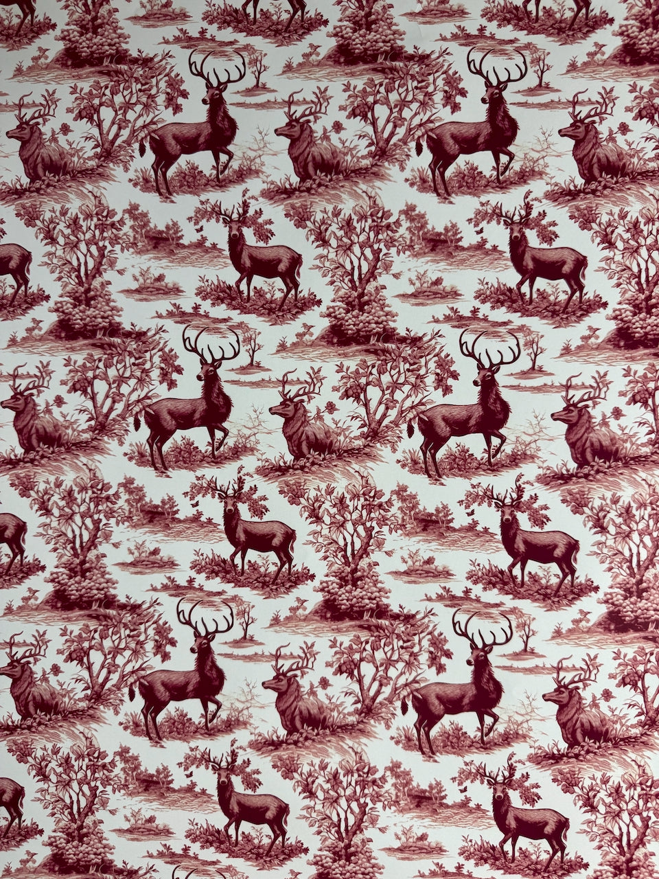 Regal Reindeer Toile