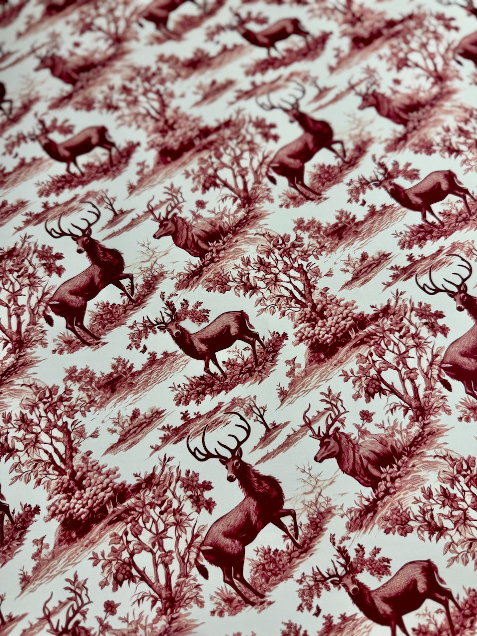 Regal Reindeer Toile