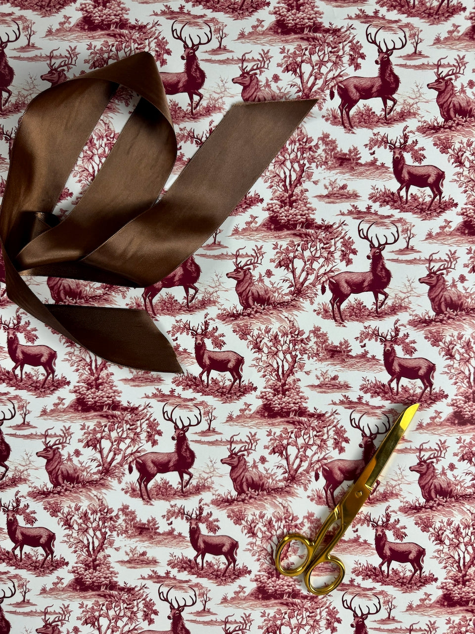 Regal Reindeer Toile