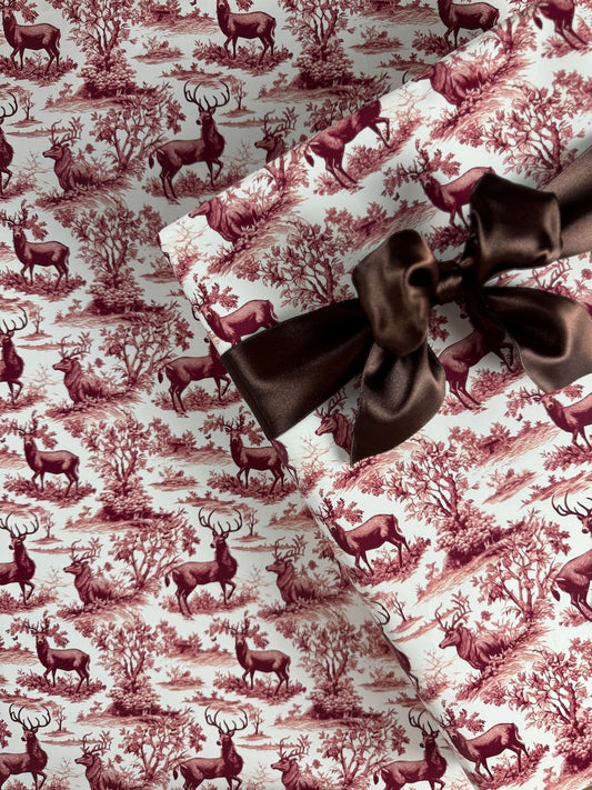 Regal Reindeer Toile