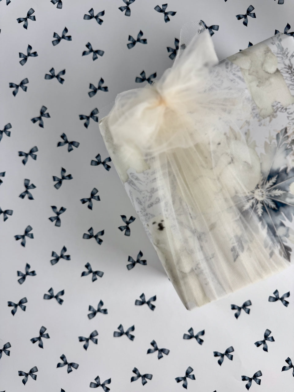 Petite Blue Bows