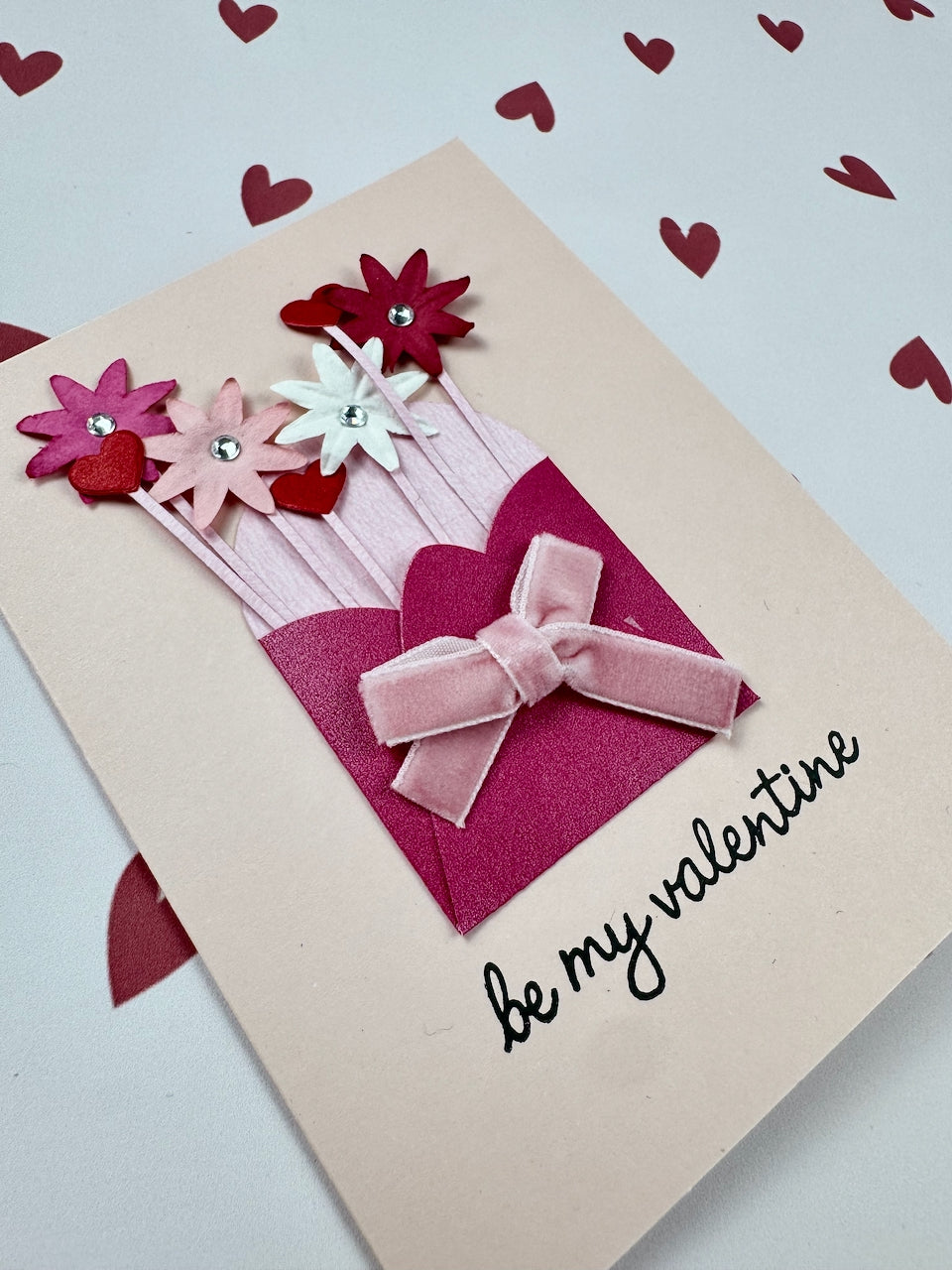 With Love, Valentine Handmade Greeting Cards by Paper Hugs