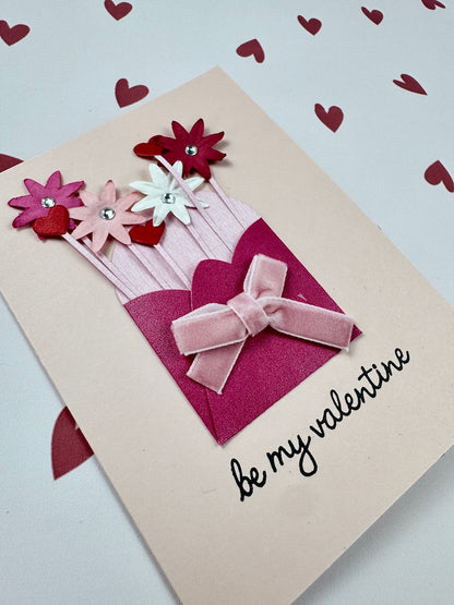 With Love, Valentine Handmade Greeting Cards by Paper Hugs