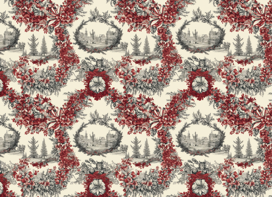 Evergreen Chateau Toile