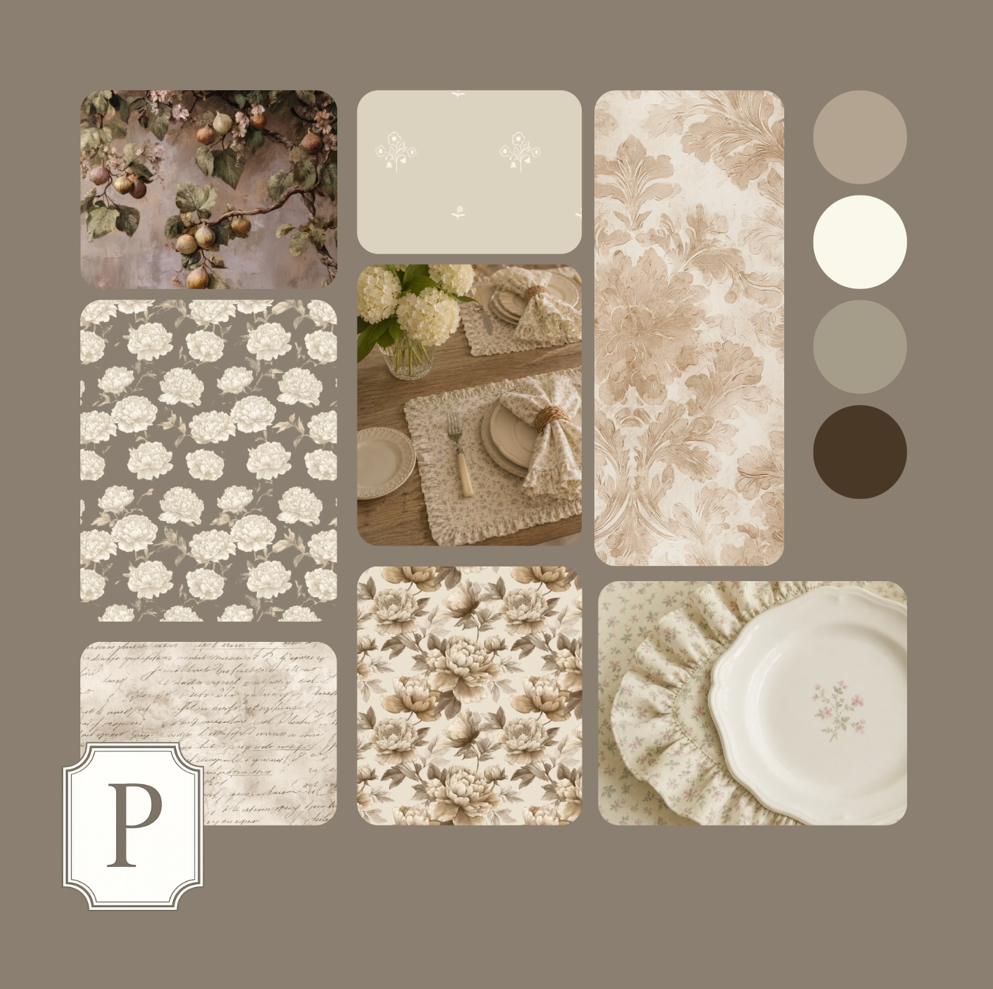 Parchment Peony