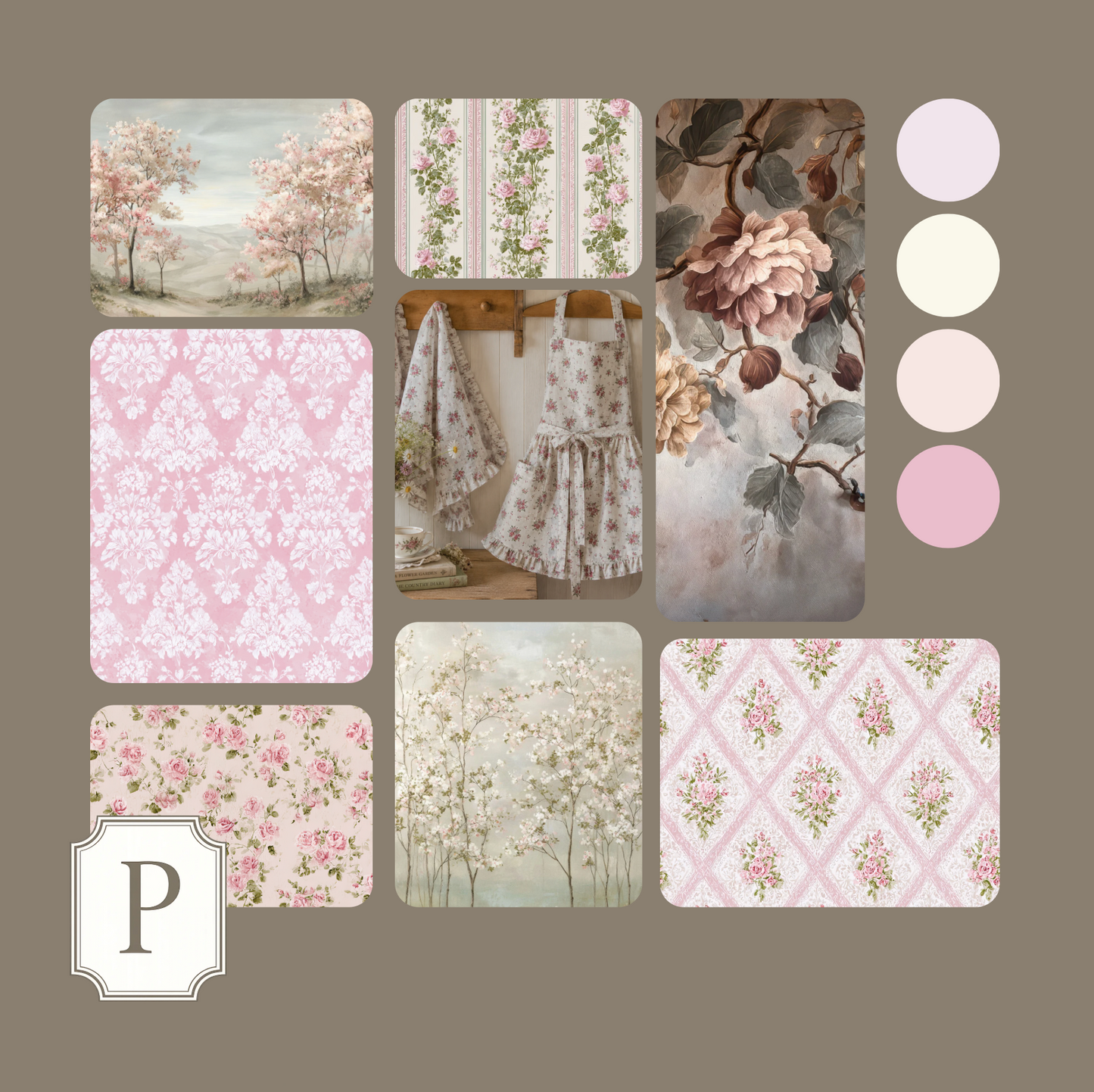 The Pink Damask